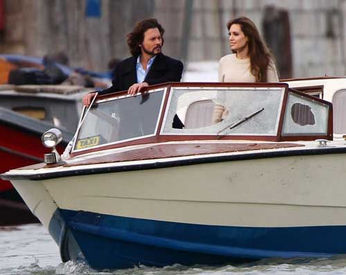 Johnny Depp and Angelina Jolie movie The Tourist